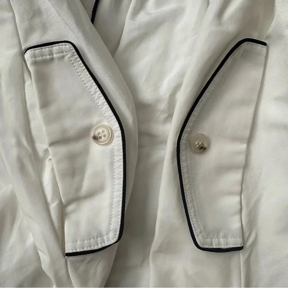 Self-Portrait White Ruffle Dress - Picture 9 of 11
